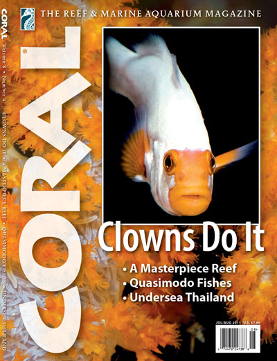 CORAL Magazine Cover, July/August 2011 Issue